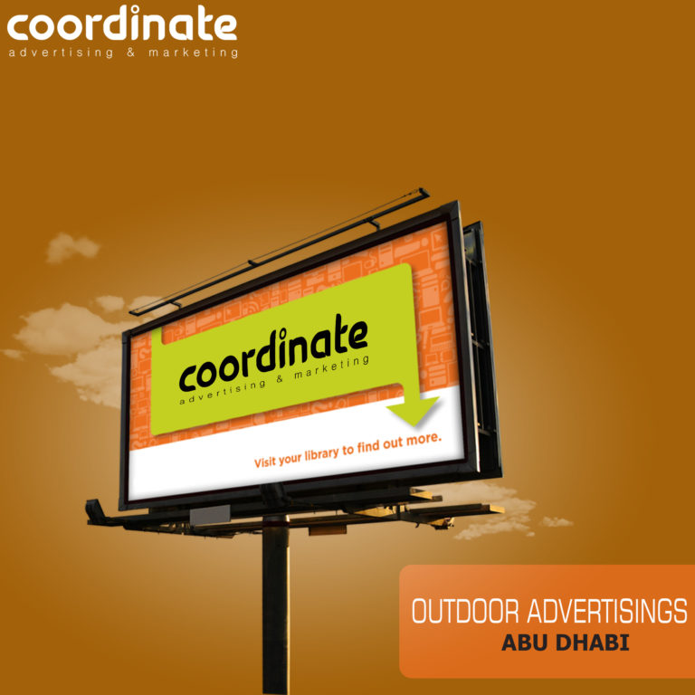 Outdoor Advertising Abu Dhabi | Coordinate advertising and marketing agency