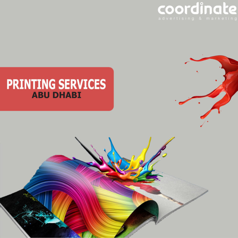 PRINTING SERVICES ABU DHABI | Coordinate advertising and marketing agency