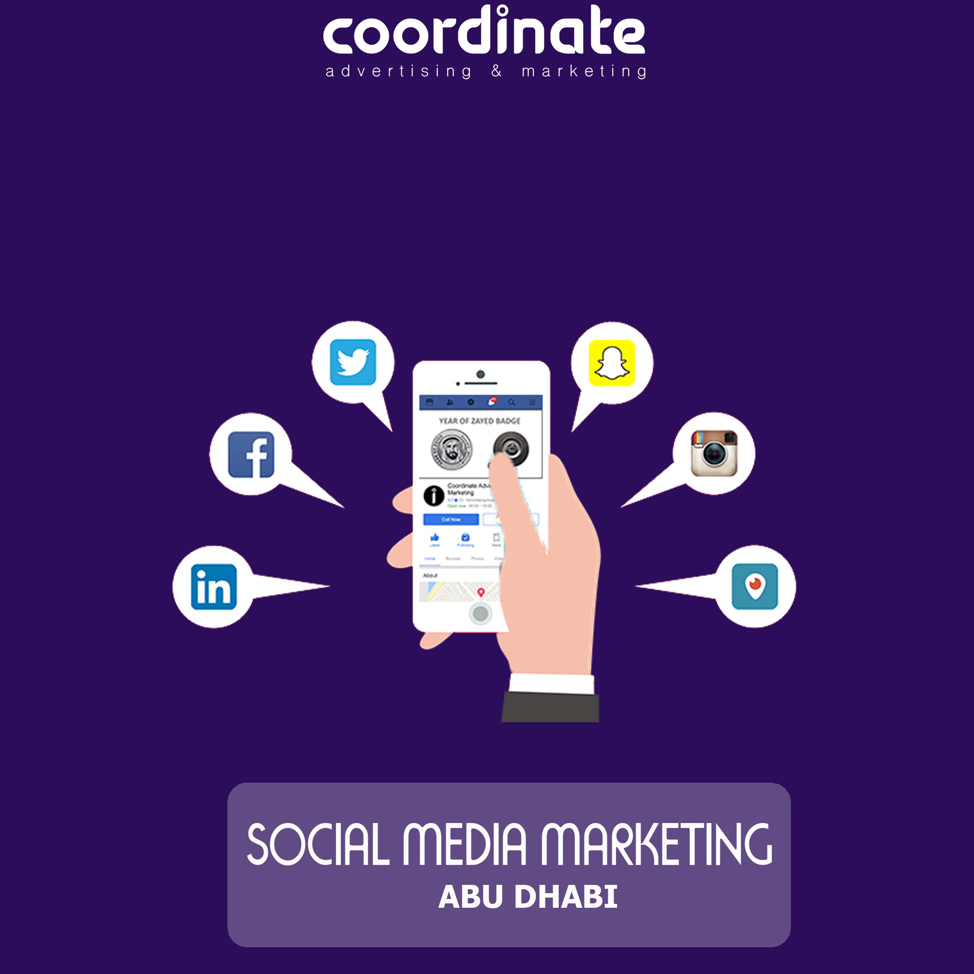 Social Media Marketing Abu Dhabii | Coordinate advertising and marketing agency