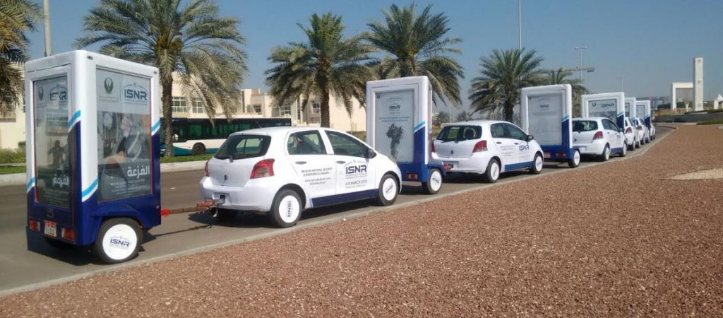 Mobile Car and Truck Advertisements Abu Dhabi